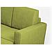 Divano Yasel 2 Posti (due Sedute Da 60cm) + Pouf Misure Esterne L. 152 P. 155 Colore Verde - Foto miniatura 2