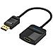 HBGBB cavo e adattatore video 0,15 m DisplayPort HDMI Nero - Foto miniatura 1