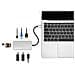 130615 replicatore di porte e docking station per laptop Cablato USB 3.2 Gen 1 (3.1 Gen 1) Type-C Alluminio - Foto miniatura 3