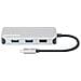 130615 replicatore di porte e docking station per laptop Cablato USB 3.2 Gen 1 (3.1 Gen 1) Type-C Alluminio - Foto miniatura 7