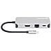 130615 replicatore di porte e docking station per laptop Cablato USB 3.2 Gen 1 (3.1 Gen 1) Type-C Alluminio - Foto miniatura 11
