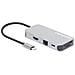 130615 replicatore di porte e docking station per laptop Cablato USB 3.2 Gen 1 (3.1 Gen 1) Type-C Alluminio - Foto miniatura 12