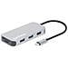 130615 replicatore di porte e docking station per laptop Cablato USB 3.2 Gen 1 (3.1 Gen 1) Type-C Alluminio - Foto miniatura 1