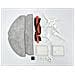 Kit Di Ricambio Per Robot Aspirapolvere Xiaomi S20 - Foto miniatura 7
