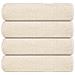 Asciugamani Da Bagno 4 Pz Crema 100x150 Cm 360 G/m 100% Cotone - Foto miniatura 1