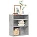 Libreria Grigio Cemento 60x30x71,5 Cm In Legno Multistrato - Foto miniatura 1