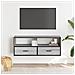 Mobile Tv Grigio Sonoma 100x31x39,5cm Legno Multistrato Metallo - Foto miniatura 3