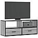 Mobile Tv Grigio Sonoma 100x31x39,5cm Legno Multistrato Metallo - Foto miniatura 1