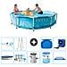 Piscina Fuori Terra - In Giro - 305x76 Cm - Blu - Include Accessori Coordinati A1350 - Foto miniatura 1