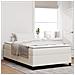Letto Box Spring con Materasso Crema 120x200 cm Tessuto di Velluto a Coste - Foto miniatura 2