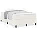 Letto Box Spring con Materasso Crema 120x200 cm Tessuto di Velluto a Coste - Foto miniatura 4