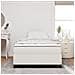 Letto Box Spring con Materasso Crema 120x200 cm Tessuto di Velluto a Coste - Foto miniatura 5