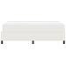 Letto Box Spring con Materasso Crema 120x200 cm Tessuto di Velluto a Coste - Foto miniatura 8