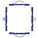 Custodia Per Ipad Mini 6 Con Supporto E Alloggiamento Per Stilo Blu - Foto miniatura 3