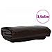 Telo 650g / m² Marrone 3,5 x 5 m Tela con rivestimento in PVC - Foto miniatura 2