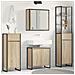 Set di mobili per il bagno Rovere Sonoma Legno multistrato - Foto miniatura 2