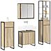 Set di mobili per il bagno Rovere Sonoma Legno multistrato - Foto miniatura 3