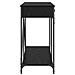 Tavolo consolle con cassetto Rovere Nero 100 x 39 x 78,5 cm - Foto miniatura 7