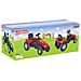 Camminatore spingi per bambini 3 colori 2-in-1 educativo in legno cavalcabile - Foto miniatura 1