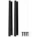 Manico 725 pcs Nero 120 x 39.6 x 17 mm Alluminio - Foto miniatura 5