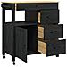 Carrello da Cucina MONZA Nero 84 x 40 x 88,5 cm - Foto miniatura 4