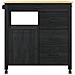 Carrello da Cucina MONZA Nero 84 x 40 x 88,5 cm - Foto miniatura 5