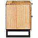 Armadio da Notte con cassetto 2 pcs Naturale 40 x 33 x 46 cm - Foto miniatura 6