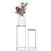 Set 2 Supporti Porta-vaso Beja In Acciaio — Sabbia Ø19×50 E Ø22×60 Cm - Foto miniatura 2