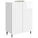 Credenza Bianco Lucido 66 x 34,5 x 92 cm Legno ingegnerizzato - Foto miniatura 2