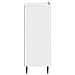 Credenza Bianco Lucido 66 x 34,5 x 92 cm Legno ingegnerizzato - Foto miniatura 5