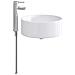 Lavabo da bagno Cromato 40,5 x 40,5 x 15,5 cm Metallo - Foto miniatura 1