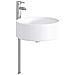 Lavabo da bagno Cromato 40,5 x 40,5 x 15,5 cm Metallo - Foto miniatura 5