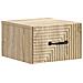 Mobiletto da notte a muro 2 pcs Rovere Sonoma 34,5 x 33 x 20 cm - Foto miniatura 3