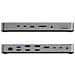 TB4DU4 replicatore di porte e docking station per laptop Cablato Thunderbolt Grigio, Nero - Foto miniatura 4