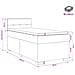 Letto box spring con materasso Tortora 80 x 200 cm Tessuto - Foto miniatura 8