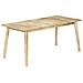 Tavolo Da Pranzo 180x90x76 Cm In Legno Massello Di Mango - Foto miniatura 8