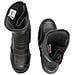 Stivali Calzature Moto Scooter Città Touring Impermeabile Pelle Nero 46 - Foto miniatura 4