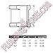 34 Inch Femmina Bsp Filo Tubo Connessione Avvitato Raccordi Manicotto - Foto miniatura 2