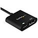 Adattatore da USB C a DisplayPort con Power Delivery - Convertitore Video 8K 60Hz / 4K 120Hz USB Tipo C a DP 1.4 - Pass-Through PD 60W - HBR3 - Compatibile Thunderbolt 3 - Foto miniatura 2