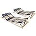 Reti a Doghe 2 pz 7 Zone con 42 Doghe in Legno 70x200 cm - Foto miniatura 1
