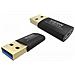 Adattatore USB-C TC-USB3AC /BL Nero - Foto miniatura 1