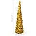 Albero di Natale Artificiale Apribile Oro 180 cm PET - Foto miniatura 5