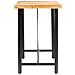 Tavolo da Bar 180x70x107 cm in Legno Massello di Acacia - Foto miniatura 3