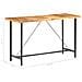 Tavolo da Bar 180x70x107 cm in Legno Massello di Acacia - Foto miniatura 7
