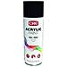 Rc2 Corporation - Vernice Acrilica Una Rapida Essiccazione Acrilico Nero Opaco Ral 9005 400ml - Foto miniatura 1