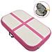Tappetino Ginnastica Gonfiabile Con Pompa 60x100x20 Cm Pvc Rosa - Foto miniatura 1