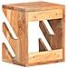 Supporto Skateboard Da Parete 25x20x30 Cm In Legno Di Acacia - Foto miniatura 5