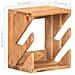Supporto Skateboard Da Parete 25x20x30 Cm In Legno Di Acacia - Foto miniatura 8