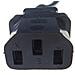 COPPL0020, C14 coupler, C13 coupler, Maschio / femmina, 182,5g (6.44 oz)  - Foto miniatura 1