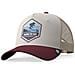 Cappellino Trucker Born To Ski Marrone Per Uomini E Donne - Foto miniatura 1